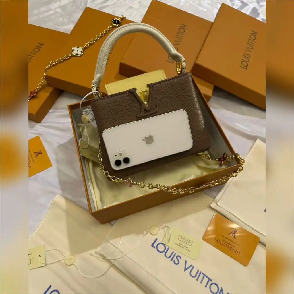 شنط لويس فيتون LV بني