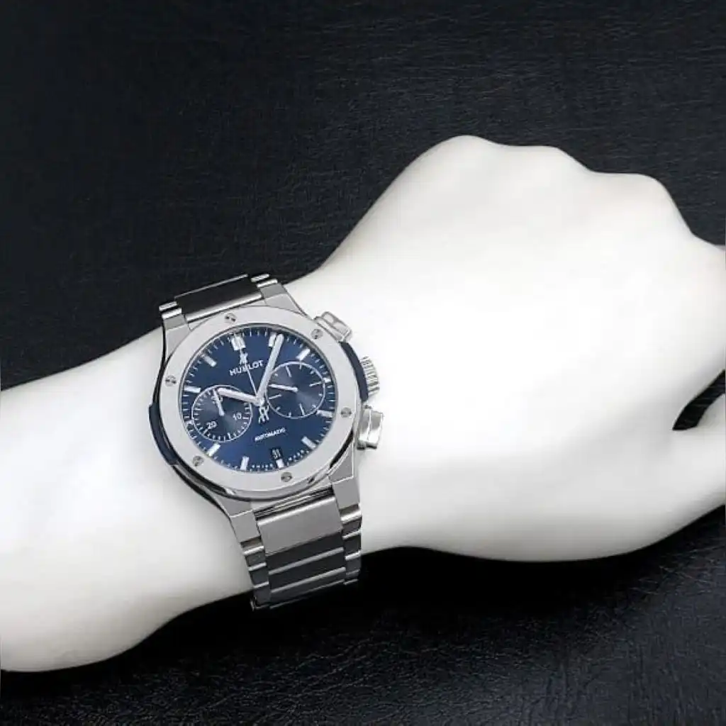 ساعات هوبلت حديد كحليه