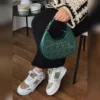 شنطه ديور نسائي خضراء