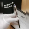 قلم مونت بلانك غطاء لون فضي