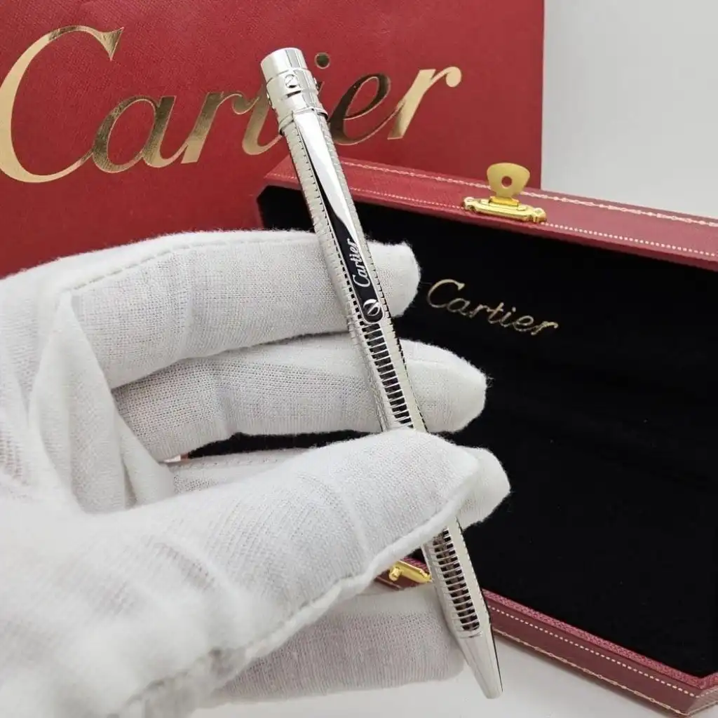 قلم كارتير تقليد فضي