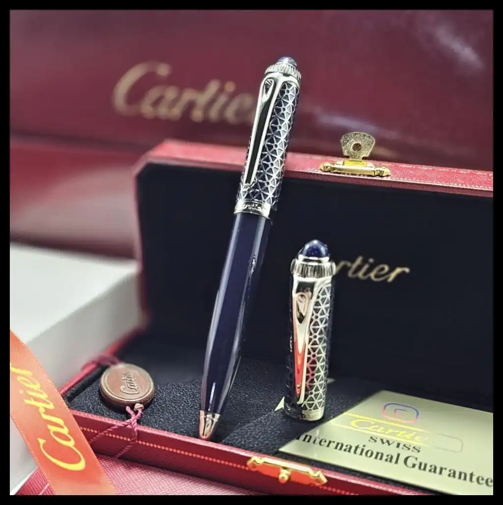 قلم كارتير باشا غطاء لون كحلي