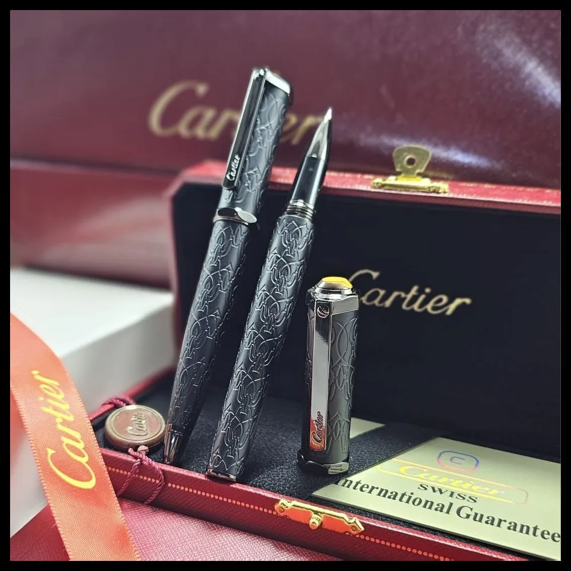 قلم كارتير أسود
