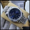 ساعة رولكس ديت جست زرقاء