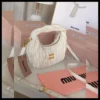 شنطة ميو ميو بيضاء