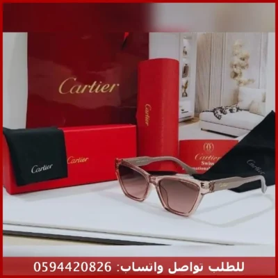 نظارة كارتير بيج نسائية بإطار وردي
