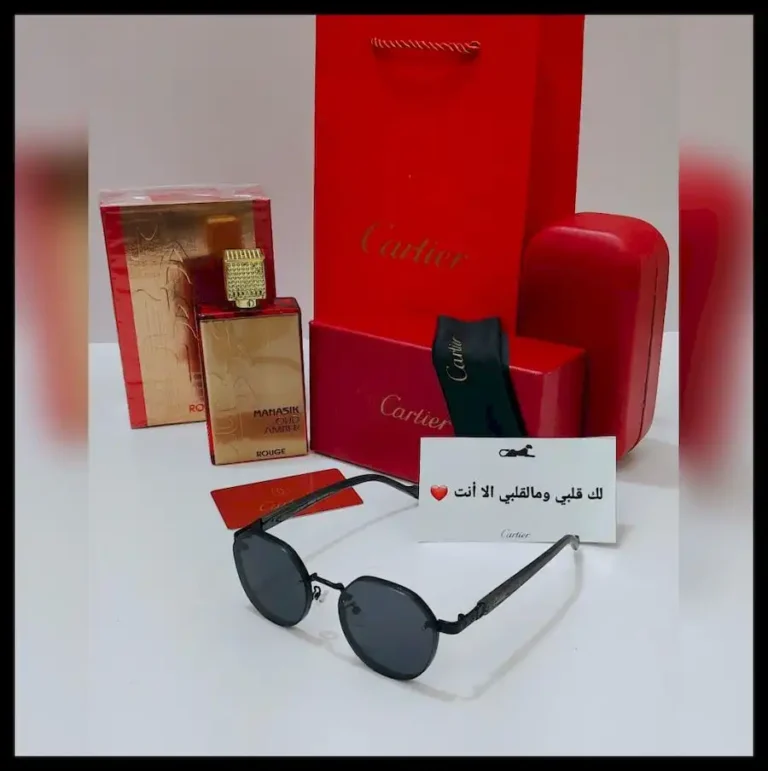 نظارات كارتير مدوره سوداء