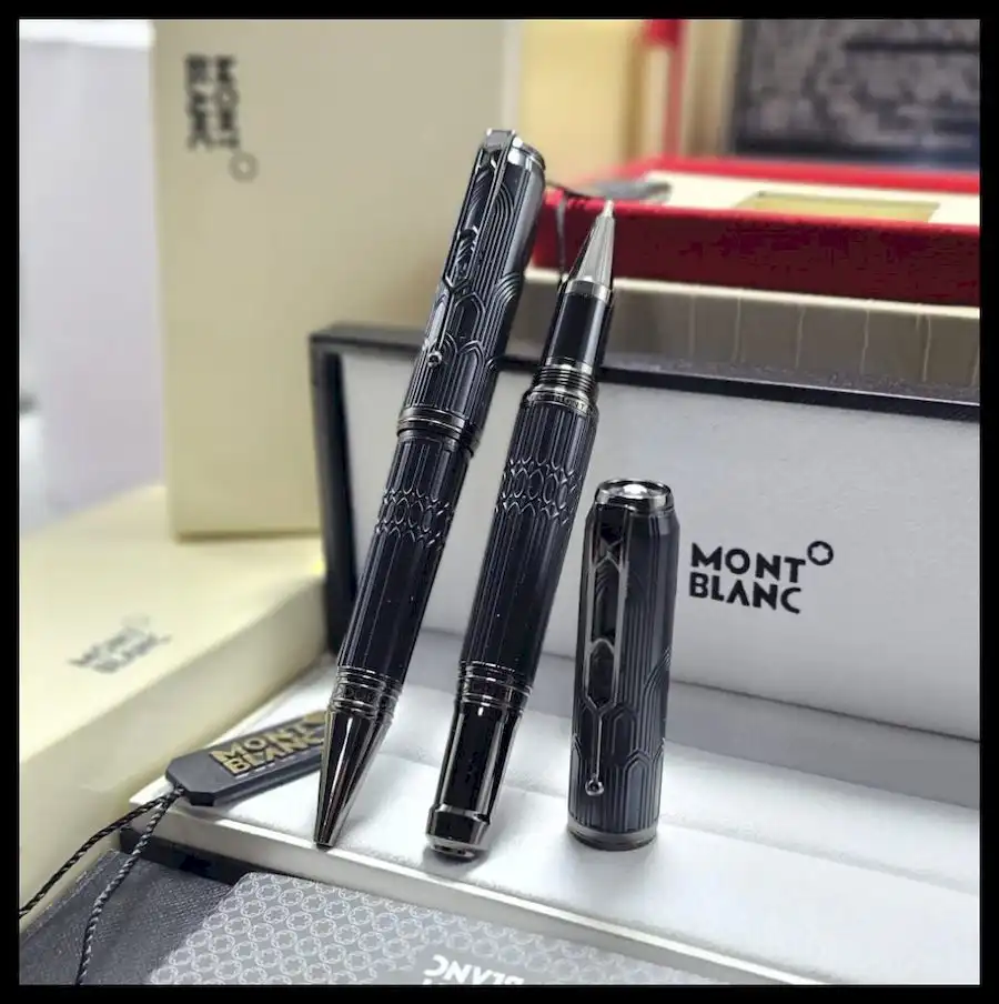 قلم مونت بلانك وليم شكسبير اسود