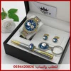 mf36 (10) ساعه فضي وذهبي رجالي باسم فهد