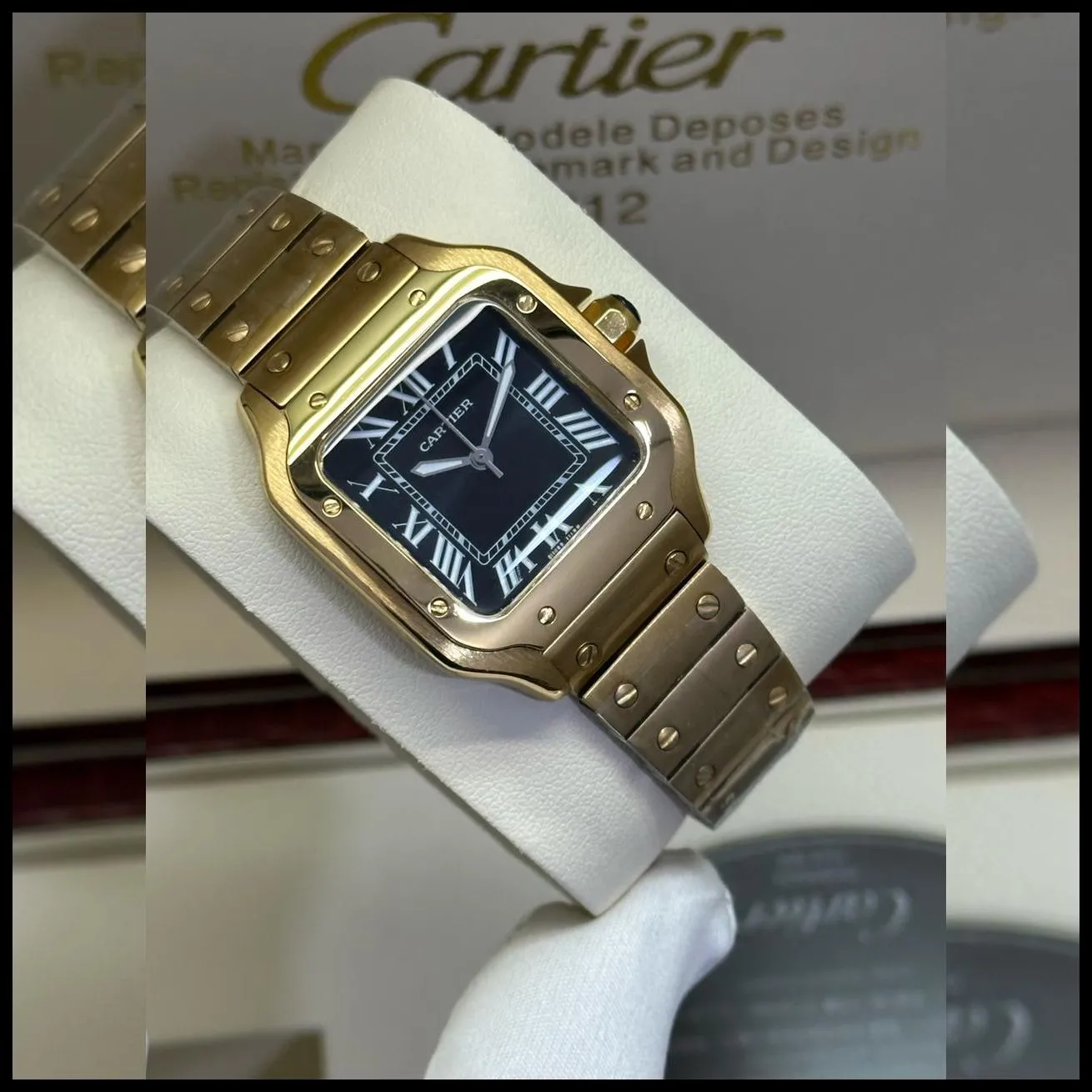 ساعة كارتير ذهبي نسائي