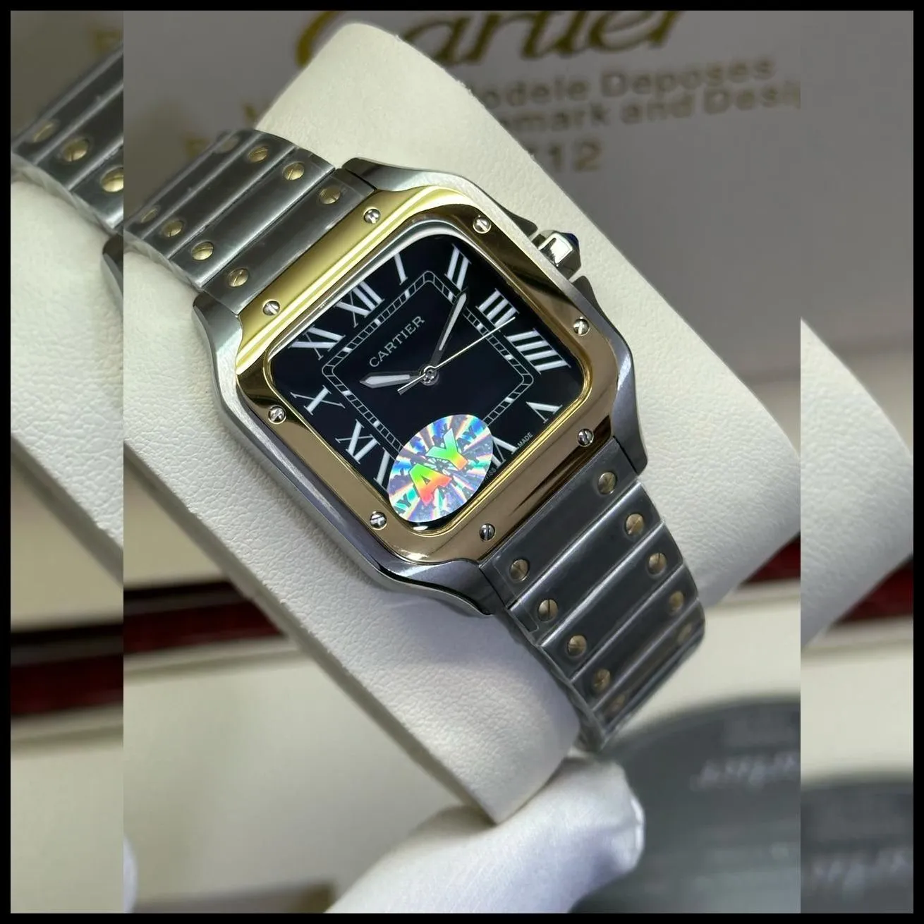 ساعة كارتير نسائي سانتوس