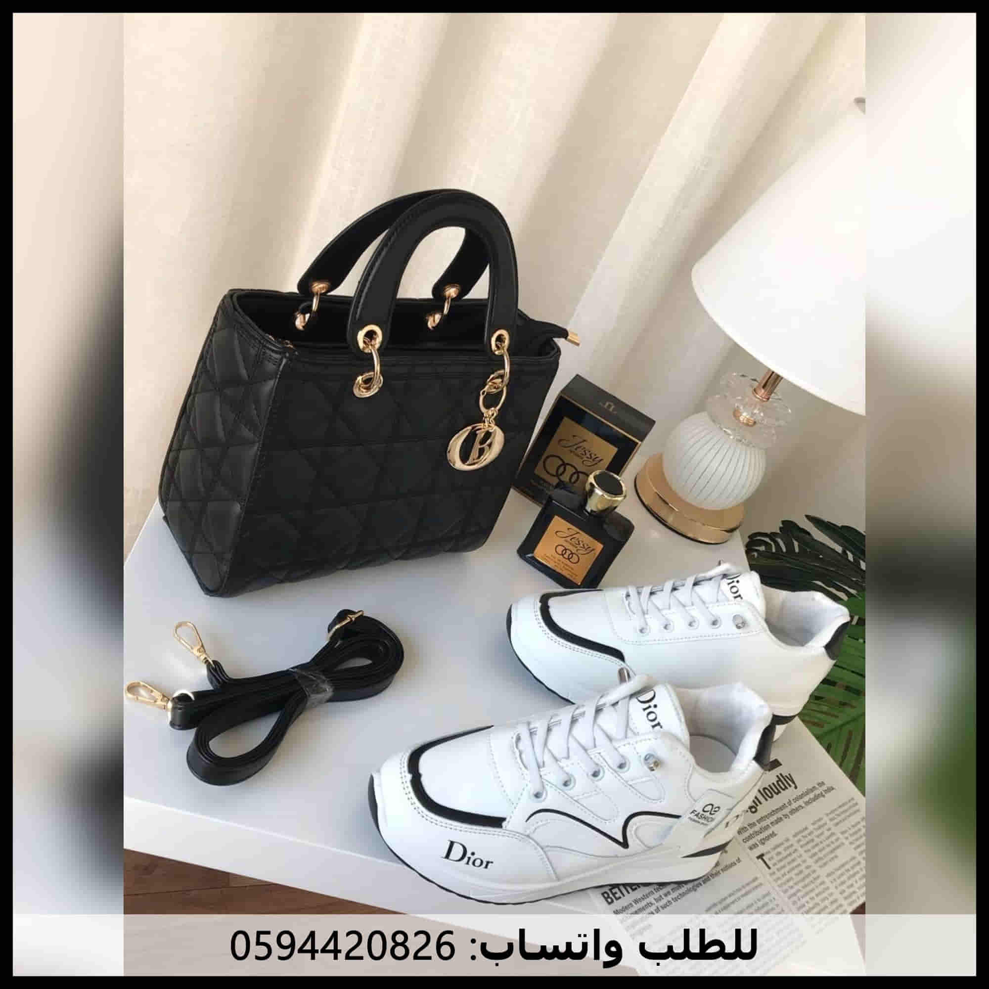 شنط ديور مربعة اسود