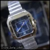 mg23 (6) ساعة رجالي CARTIER سانتوس مينا كحلي