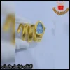 mg26 (3) ساعة بولغاري لفتين ذهبي