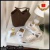 mg29 (6) شنطة YSL بني مع شوز Nike وعطر