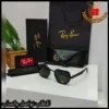 نظارات ماركة Ray-Ban سوداء بالكامل العدسات والفريم