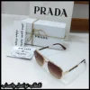نظارات PRADA عدسات بني