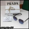 نظارات برادا رجالي ذراع أسود
