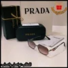 نظارات برادا رجالية بعدسات بنية متدرجة Prada Sunglasses KSA