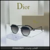 نظارة Dior بتصميم دائري معدني