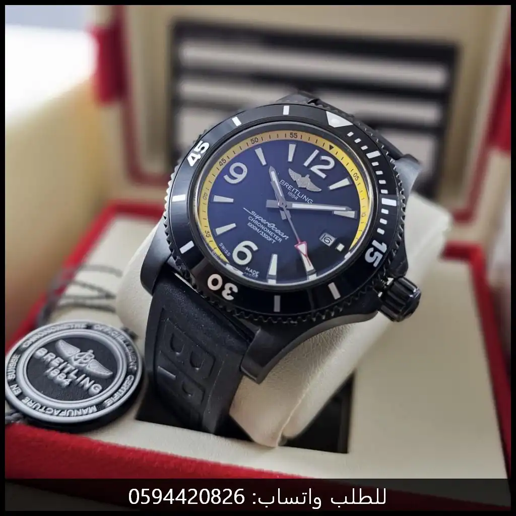 ساعة بريتلينغ أوتوماتيك رجالية سبورت في السعودية