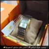 ساعة توري بورش ابيض لولو نسائي Tory Burch مستطيلة