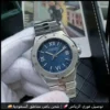 ساعة شوبارد سير فضي مينا أزرق