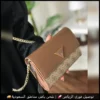 شنطة GUESS بني بسلسلة ذهبية