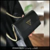 شنطة جيس نسائية جلد سوداء
