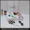 طقم جفنشي قماش رجالي مع شماغ ونظارة
