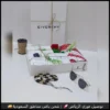طقم جفنشي قماش رجالي مع شماغ ونظارة