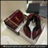 طقم سان لوران عنابي شنطة وكعب (4) طقم سان لوران عنابي شنطة وكعب
