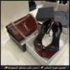 طقم سان لوران عنابي شنطة وكعب (5) طقم سان لوران عنابي شنطة وكعب
