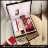 طقم من كارتير قماش شماغ دم الغزال قلم كبك