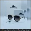 نظارات Lacoste رجالية – تصميم طيار ذهبي