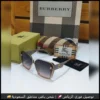 نظارات بربري نسائية مربعة كبيرة لون بني مع رمادي