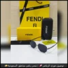 نظارة فندي سوداء رجالية جسر واحد