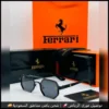 نظارة فيراري سوداء تصميم ثماني