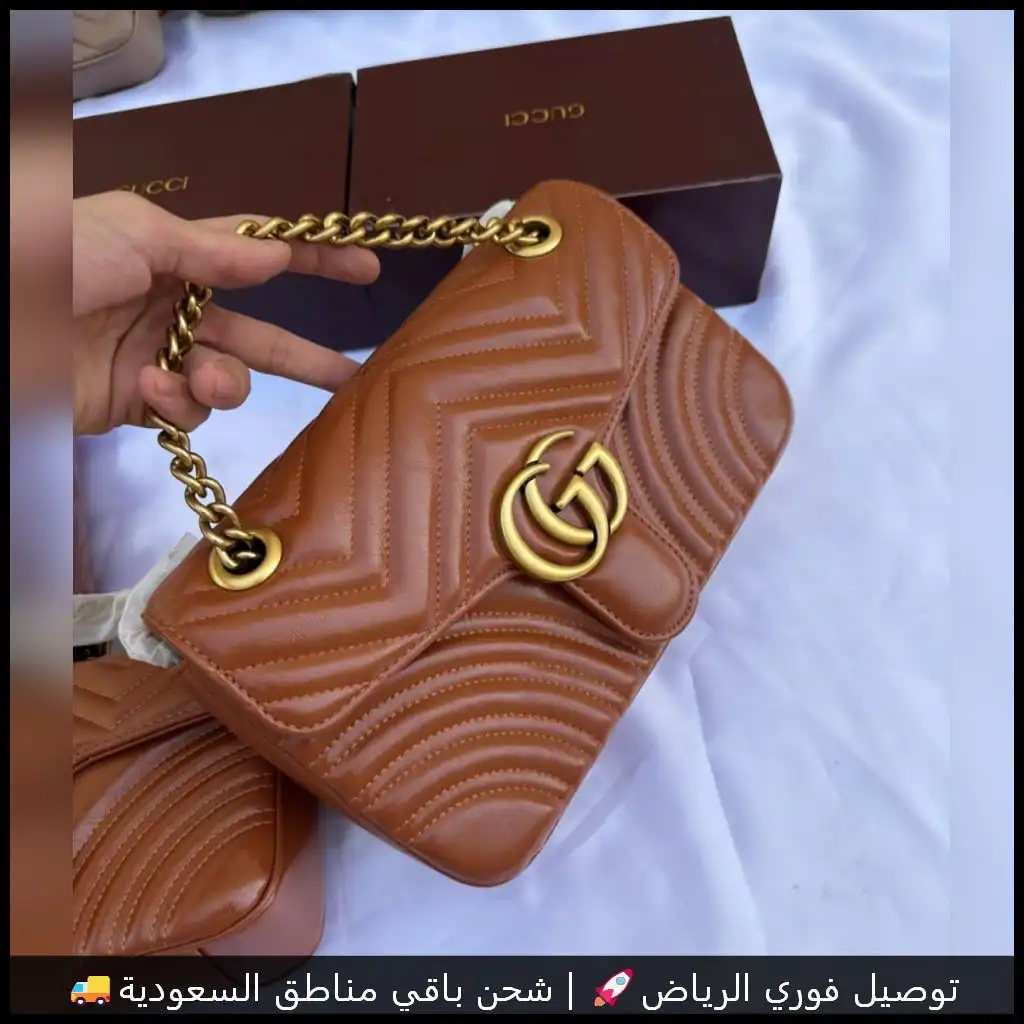 شنطة قوتشي كراميل – تألقي بأناقة إيطالية استثنائية
