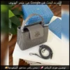 شنطة توري بورش رمادي بفصوص