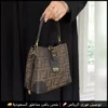 شنطة فندي هاي كواليتي نقشة FF مع اسكارف
