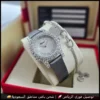 ساعة شوبارد بمينا فضي وفصوص لامعة