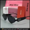 نظارات ميو ميو نسائية سوداء