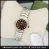 ساعة إيبل بمينا عنابي وإطار ذهبي ساده ساعة إيبل بمينا عنابي وإطار ذهبي ساده