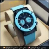 ساعة هوبلت رجالي بلون سماوي