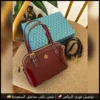 شنطة توري بورش بلون عنابي لامع