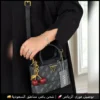 شنطة جيس السوداء بميدالية كرز