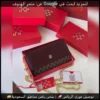 شنطة سي اتش CH لون عنابي × بني