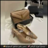 طقم سان لوران بيج لامع شنطة مع كعب طقم سان لوران بيج لامع شنطة مع كعب