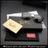 نظارات ريبان رجالي سوداء بالكامل